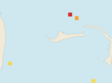 Satellite floating-algae map near Grand Bahama, Oct 2024 (opens full map image in a new tab)