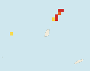 Satellite floating-algae map near Grand Anse, Oct 2024 (opens full map image in a new tab)