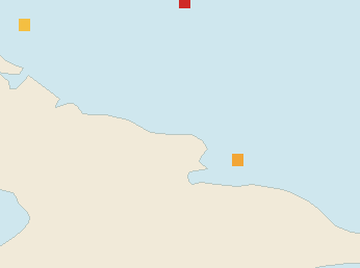Satellite floating-algae map near Guardalavaca, Oct 2024 (opens full map image in a new tab)