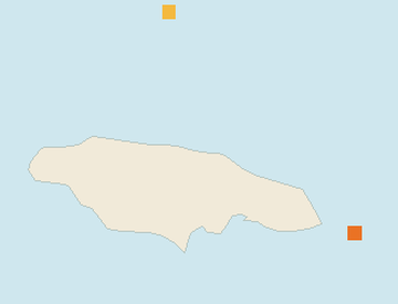 Satellite floating-algae map near Ocho Rios, Oct 2024 (opens full map image in a new tab)