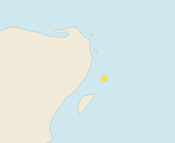 Satellite floating-algae map near Puerto Morelos, Oct 2024 (opens full map image in a new tab)