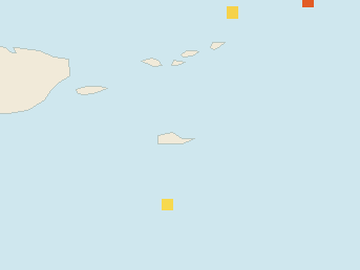 Satellite floating-algae map near St. Croix, Oct 2024 (opens full map image in a new tab)