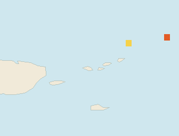 Satellite floating-algae map near St. Thomas, Oct 2024 (opens full map image in a new tab)