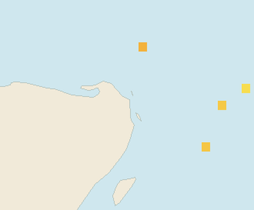 Satellite floating-algae map near Costa Mujeres, Nov 2024 (opens full map image in a new tab)