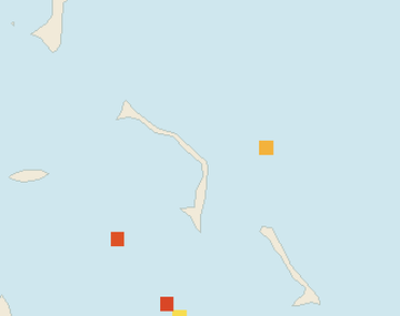 Satellite floating-algae map near Eleuthera, Nov 2024 (opens full map image in a new tab)
