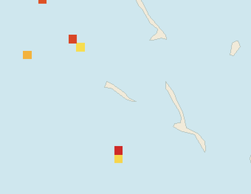 Satellite floating-algae map near Great Exuma, Nov 2024 (opens full map image in a new tab)