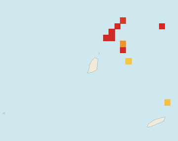 Satellite floating-algae map near Grand Anse, Nov 2024 (opens full map image in a new tab)