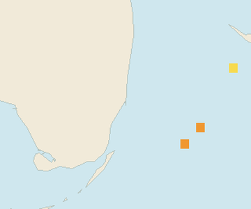 Satellite floating-algae map near Miami Beach, Nov 2024 (opens full map image in a new tab)