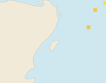 Satellite floating-algae map near Puerto Aventuras, Nov 2024 (opens full map image in a new tab)