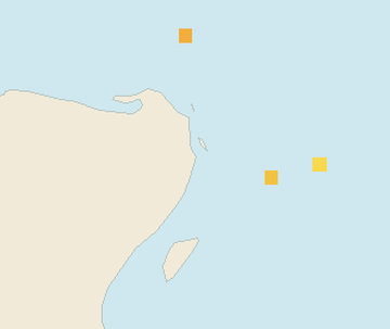 Satellite floating-algae map near Cancun Hotel Zone, Jan 2025 (opens full map image in a new tab)