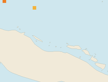 Satellite floating-algae map near Cayo Santa Maria, Jan 2025 (opens full map image in a new tab)
