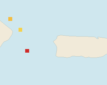 Satellite floating-algae map near Rincon, Jan 2025 (opens full map image in a new tab)