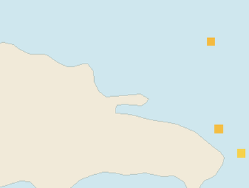Satellite floating-algae map near Las Terrenas, Jan 2025 (opens full map image in a new tab)