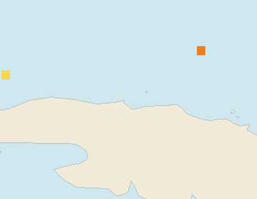 Satellite floating-algae map near Varadero, Jan 2025 (opens full map image in a new tab)
