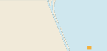 Satellite floating-algae map near Cocoa Beach, Mar 2025 (opens full map image in a new tab)