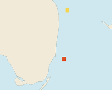 Satellite floating-algae map near Fort Lauderdale, Mar 2025 (opens full map image in a new tab)