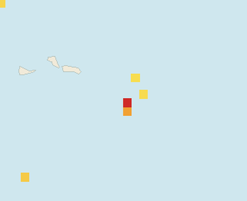 Satellite floating-algae map near Grand Turk, Apr 2025 (opens full map image in a new tab)