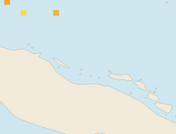 Satellite floating-algae map near Cayo Santa Maria, May 2025 (opens full map image in a new tab)