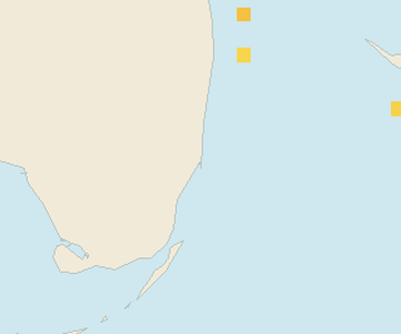 Satellite floating-algae map near Miami Beach, May 2025 (opens full map image in a new tab)