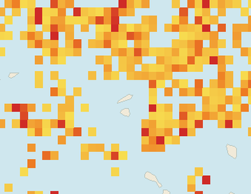 Satellite floating-algae map near Anguilla, Jul 2025 (opens full map image in a new tab)