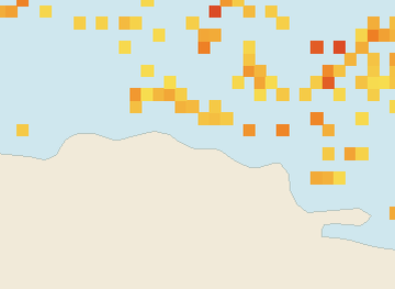 Satellite floating-algae map near Puerto Plata and Cabarete, Jul 2025 (opens full map image in a new tab)