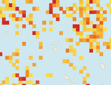 Satellite floating-algae map near Anguilla, Aug 2025 (opens full map image in a new tab)