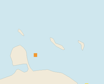Satellite floating-algae map near Curacao West Coast, Aug 2025 (opens full map image in a new tab)
