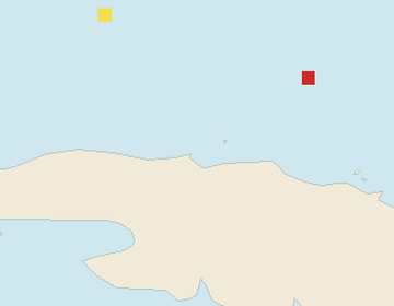 Satellite floating-algae map near Varadero, Aug 2025 (opens full map image in a new tab)