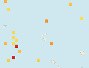 Satellite floating-algae map near Anguilla, Oct 2025 (opens full map image in a new tab)