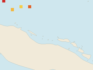 Satellite floating-algae map near Cayo Santa Maria, Oct 2025 (opens full map image in a new tab)