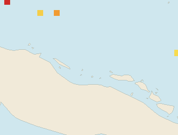 Satellite floating-algae map near Cayo Santa Maria, Nov 2025 (opens full map image in a new tab)