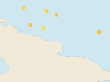 Satellite floating-algae map near Guardalavaca, Nov 2025 (opens full map image in a new tab)