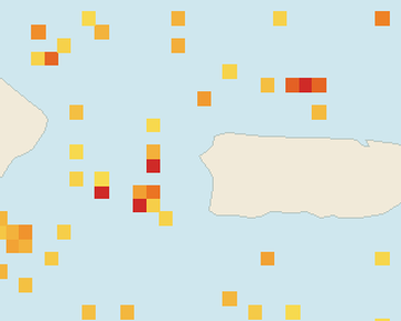 Satellite floating-algae map near Rincon, Nov 2025 (opens full map image in a new tab)