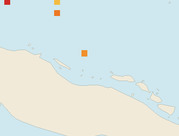 Satellite floating-algae map near Cayo Santa Maria, Dec 2025 (opens full map image in a new tab)