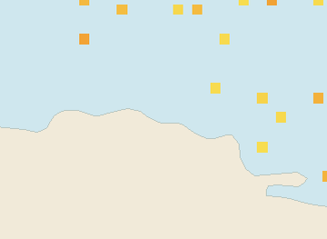 Satellite floating-algae map near Puerto Plata and Cabarete, Dec 2025 (opens full map image in a new tab)