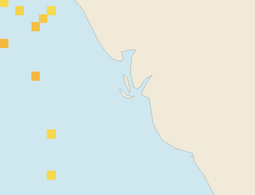 Satellite floating-algae map near Sanibel Island, Dec 2025 (opens full map image in a new tab)