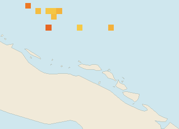 Satellite floating-algae map near Cayo Coco, Jan 2026 (opens full map image in a new tab)
