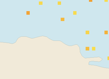Satellite floating-algae map near Puerto Plata and Cabarete, Jan 2026 (opens full map image in a new tab)