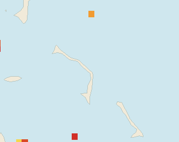 Satellite floating-algae map near Eleuthera, Feb 2026 (opens full map image in a new tab)