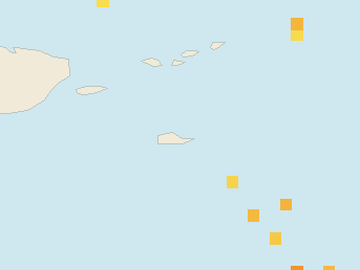Satellite floating-algae map near St. Croix, Feb 2026 (opens full map image in a new tab)