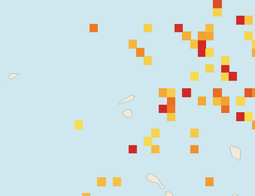 Satellite floating-algae map near Anguilla, Mar 2026 (opens full map image in a new tab)
