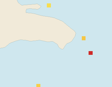 Satellite floating-algae map near Bayahibe, Mar 2026 (opens full map image in a new tab)