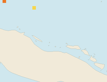 Satellite floating-algae map near Cayo Santa Maria, Apr 2026 (opens full map image in a new tab)