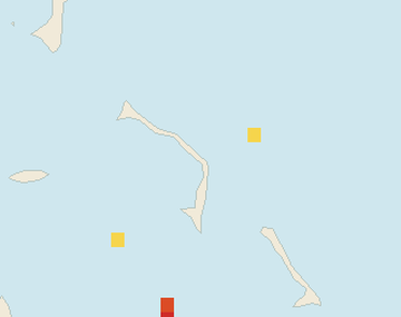 Satellite floating-algae map near Eleuthera, Apr 2026 (opens full map image in a new tab)