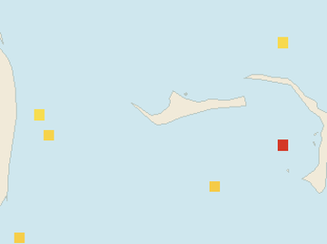 Satellite floating-algae map near Grand Bahama, Apr 2026 (opens full map image in a new tab)