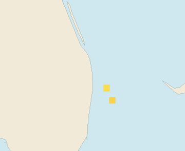 Satellite floating-algae map near Palm Beach, Apr 2026 (opens full map image in a new tab)