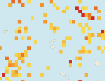 Satellite floating-algae map near Anguilla, May 2026 (opens full map image in a new tab)