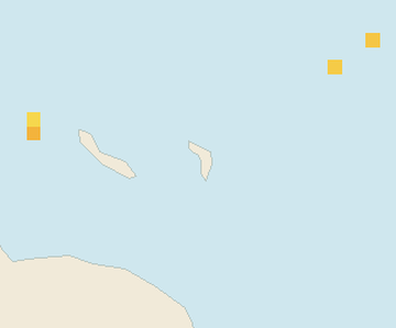 Satellite floating-algae map near Bonaire, May 2026 (opens full map image in a new tab)