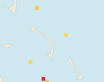 Satellite floating-algae map near Eleuthera, May 2026 (opens full map image in a new tab)