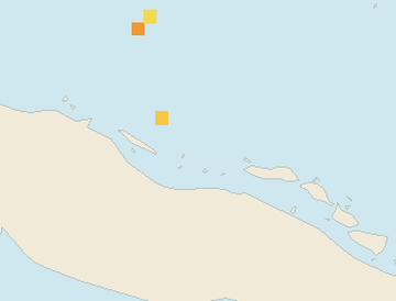 Satellite floating-algae map near Cayo Santa Maria, Jul 2026 (opens full map image in a new tab)